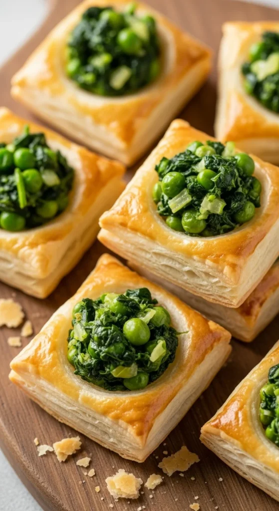  Mini Veggie Puff Pastry Bites