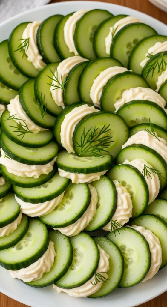 Cucumber Snack Stacks