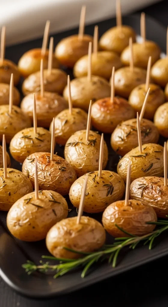 Mini Potato Skewers