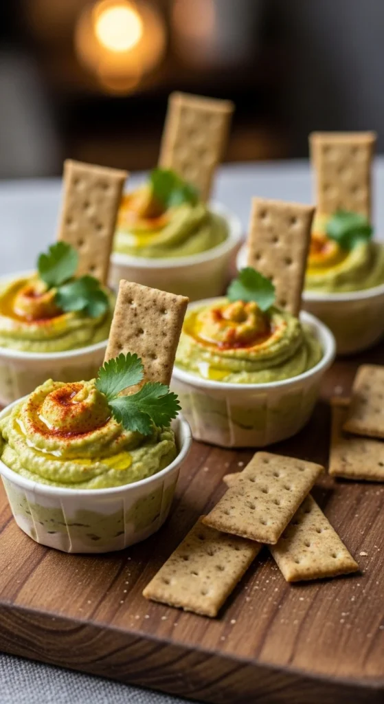 Green Hummus Scoops