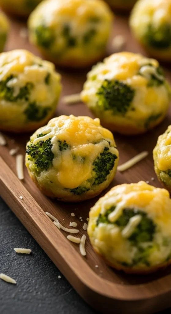  Broccoli Cheese Bites