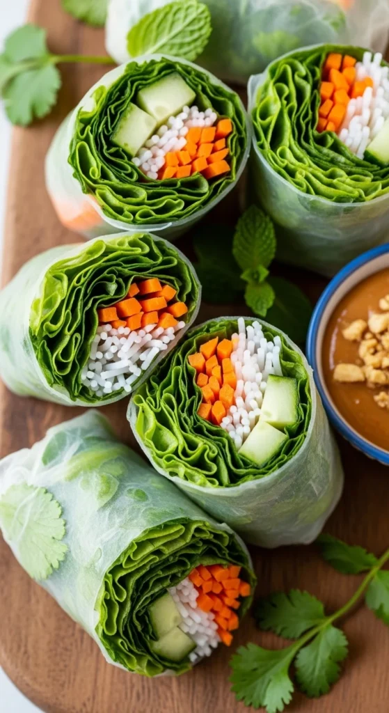  Veggie Spring Roll Bites