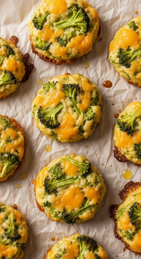 Cheesy Broccoli Bites
