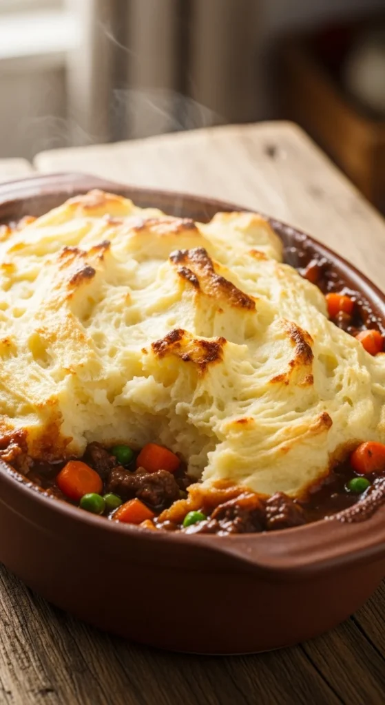 Beef and Onion Cottage Pie