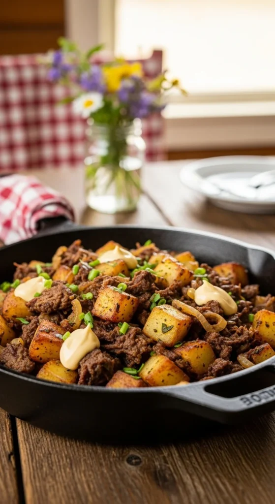 Beef and Potato Hash