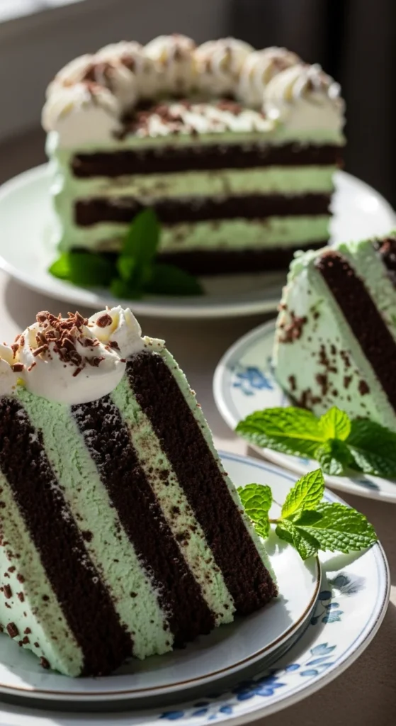 Mint Icebox Cake