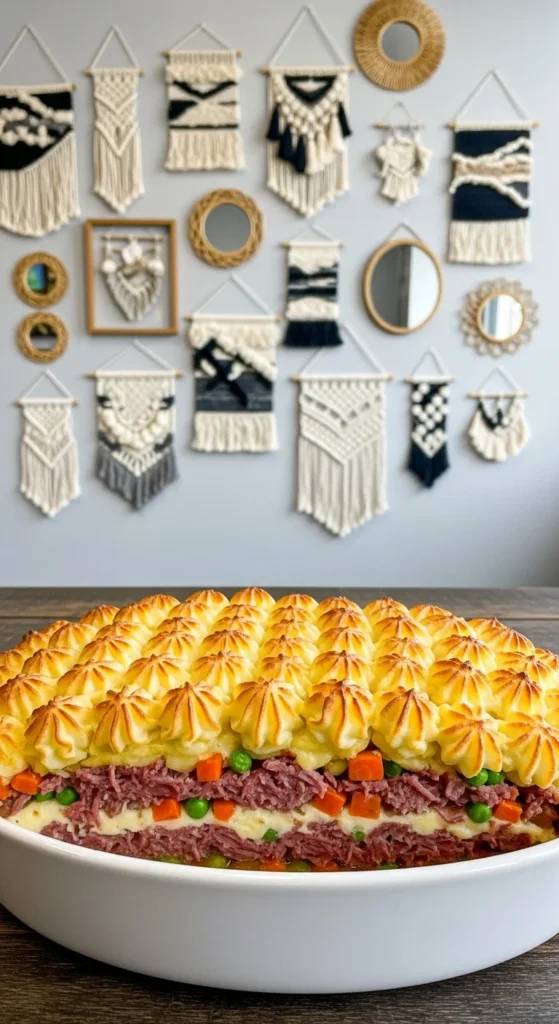 Corned Beef Shepherd-Style Bake