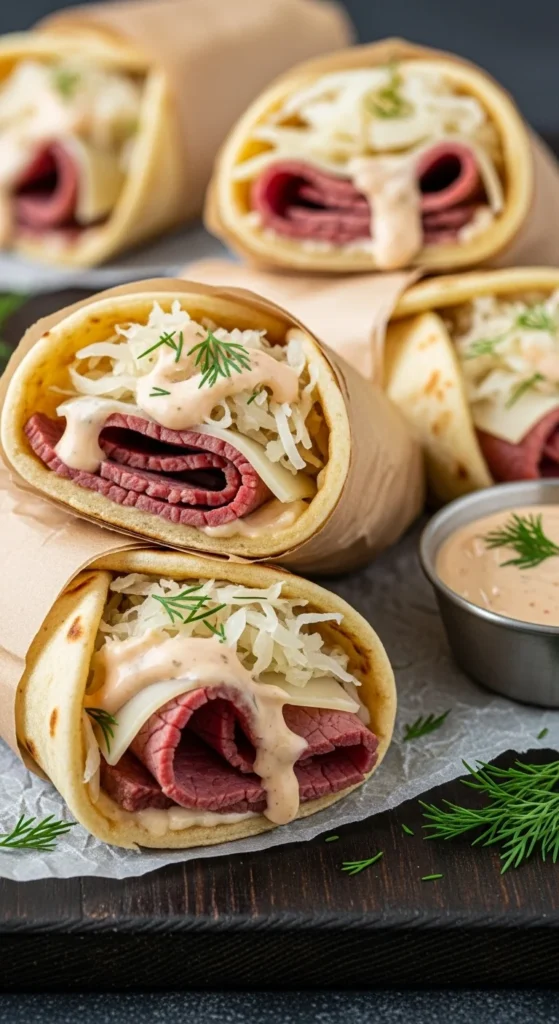 Corned Beef Wraps