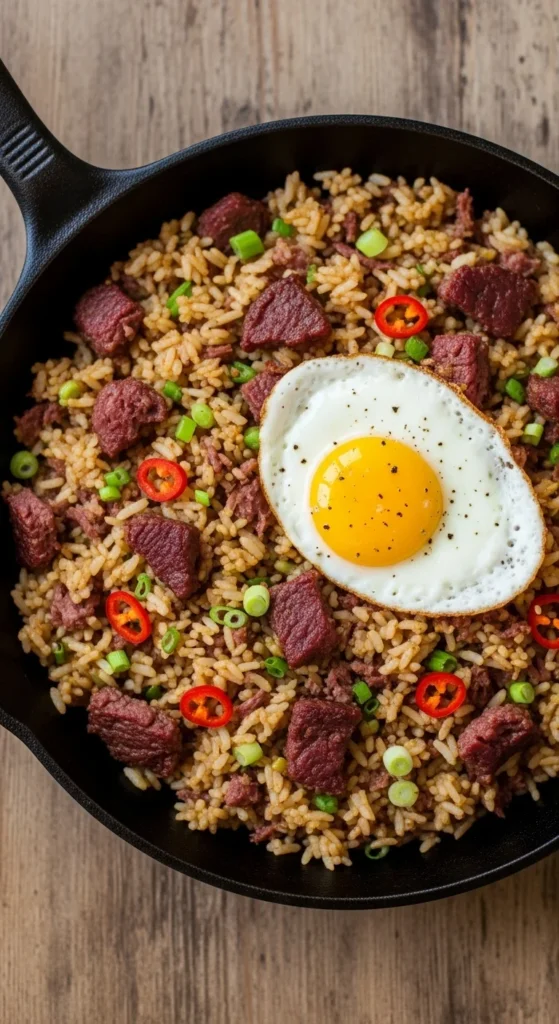 Corned Beef Fried Rice