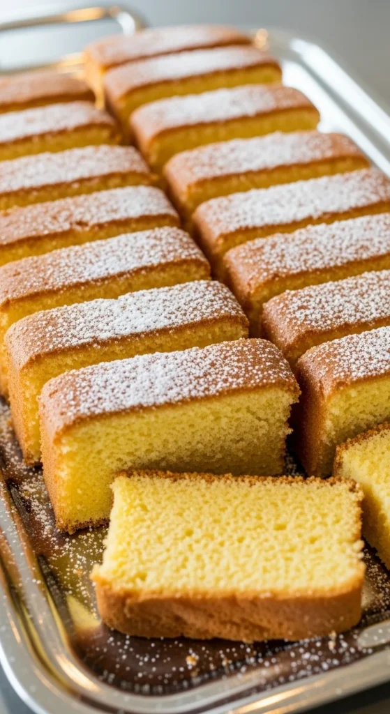 Plain Tray Bake Sponge