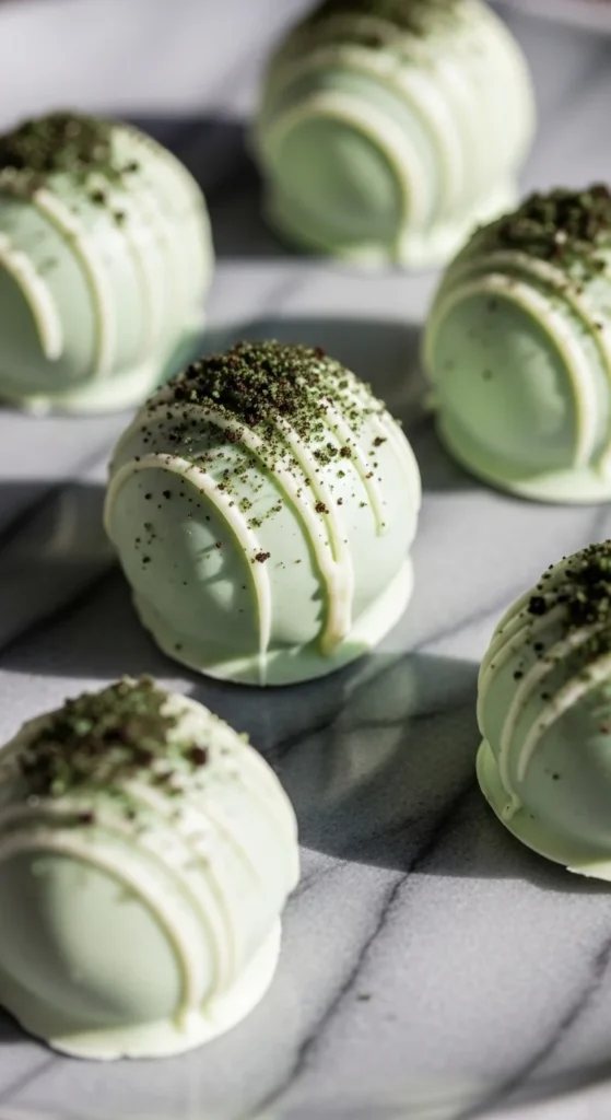 Mint Oreo Truffles