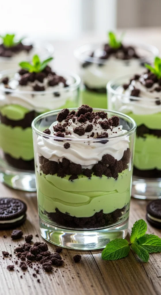 Pistachio Pudding Parfaits