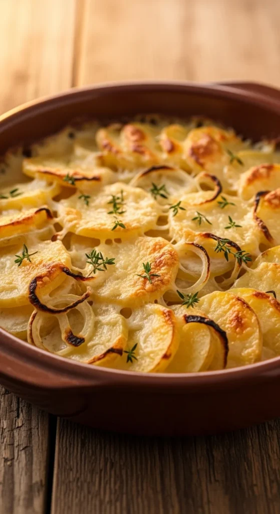 Potato and Onion Bake