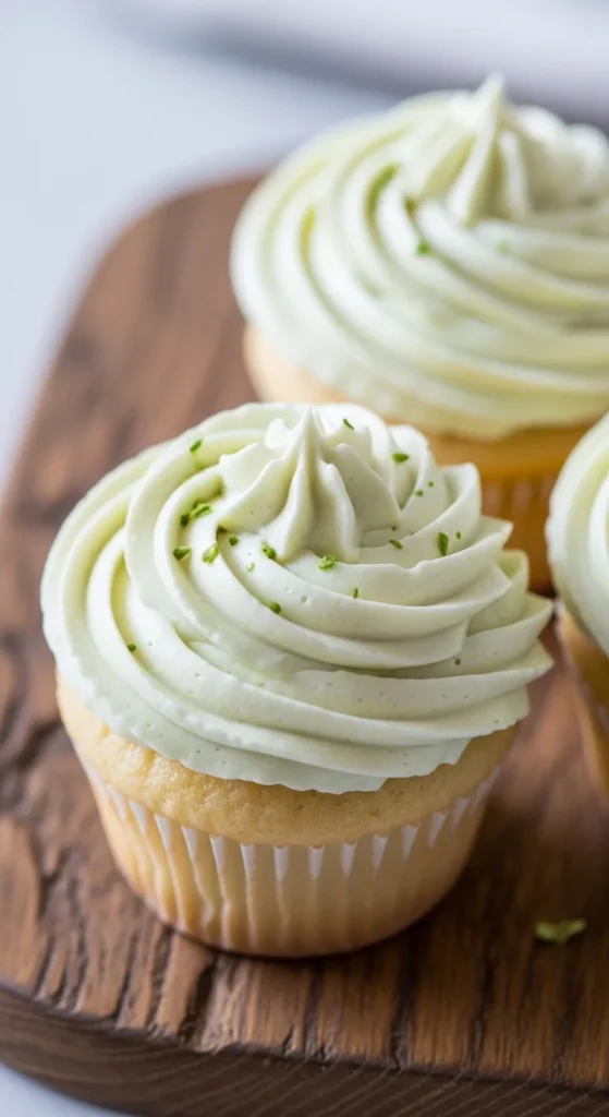 Cream Cheese Frosted Vanilla Cupcakes