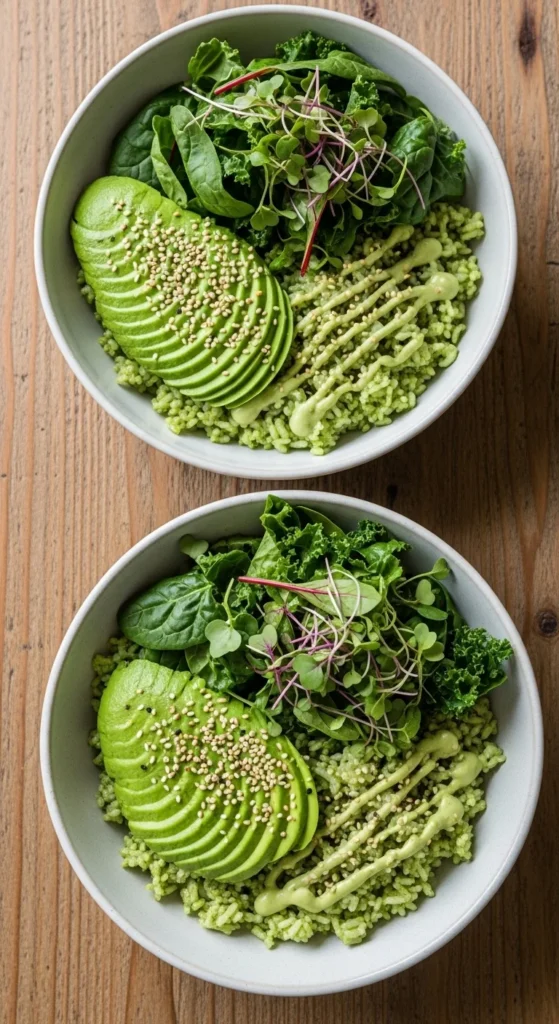 Green Rice Bowls