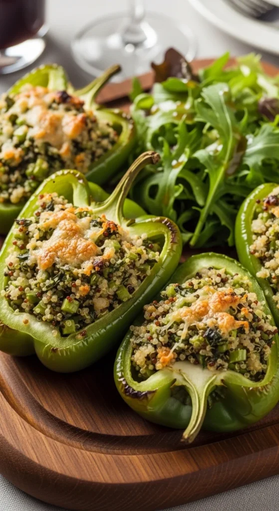 Green Stuffed Peppers