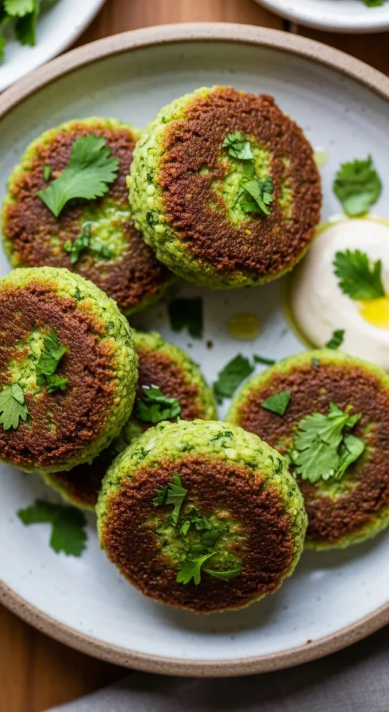 Herb Chickpea Patties