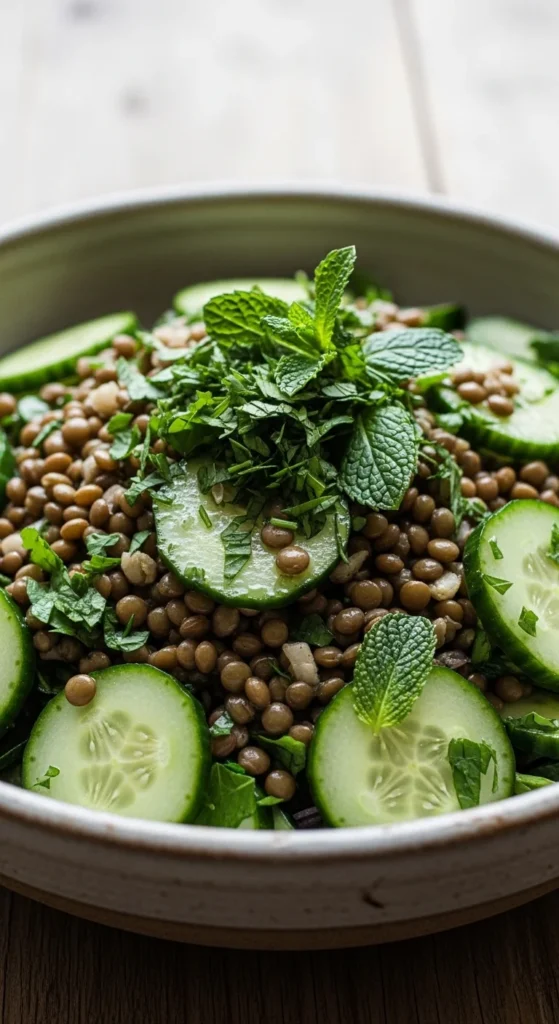 Herb Lentil Salad