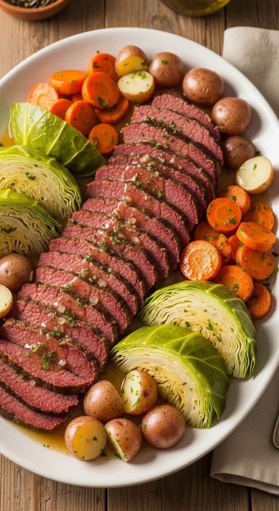 Corned Beef and Cabbage Family Platter