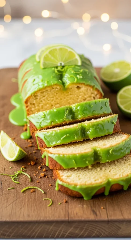 Lime Pound Cake Loaf
