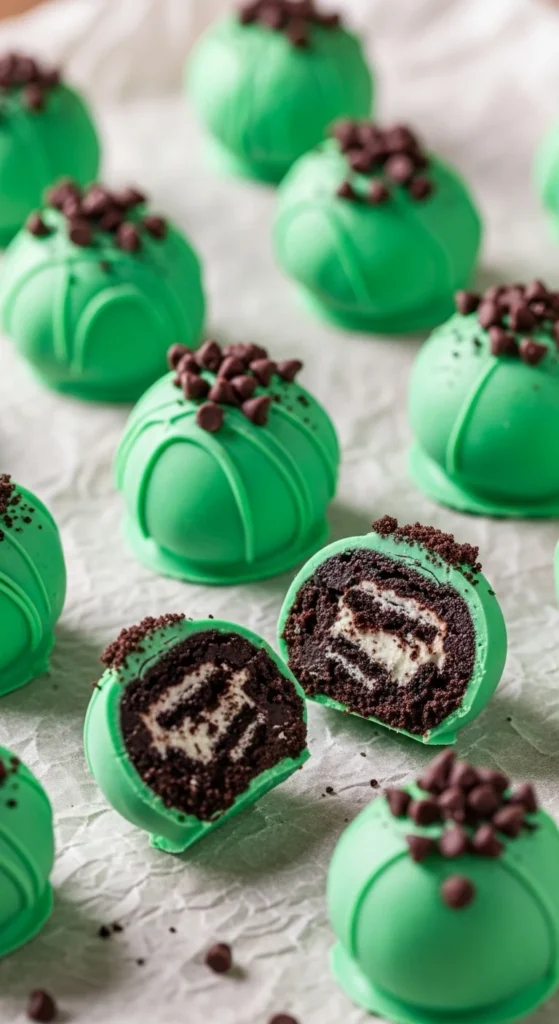 Mint Oreo Truffles