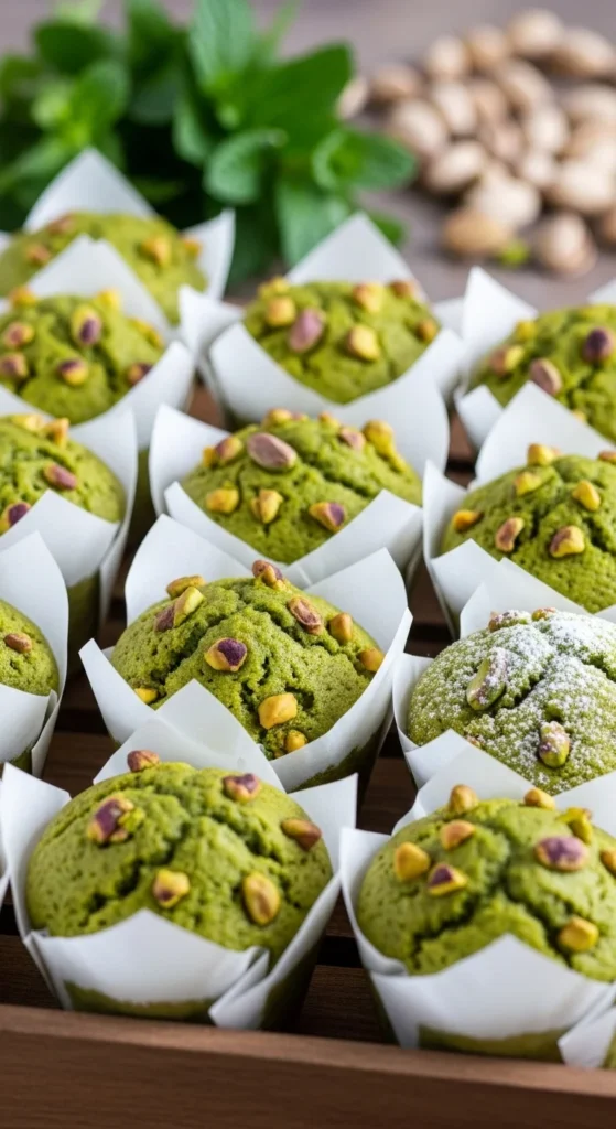 Pistachio Muffins