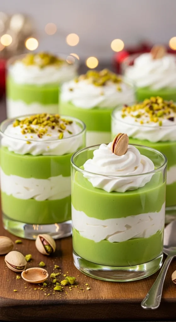 Pistachio Pudding Parfaits