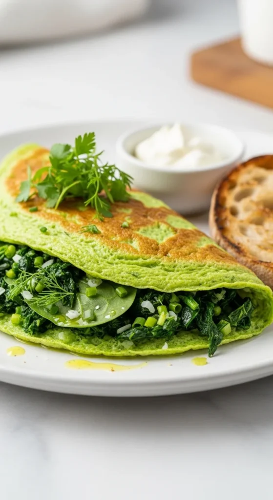 Spinach Omelet
