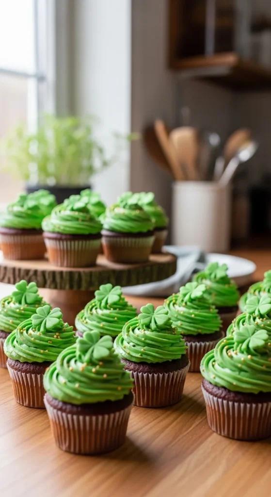 St. Patrick’s Day Cupcakes