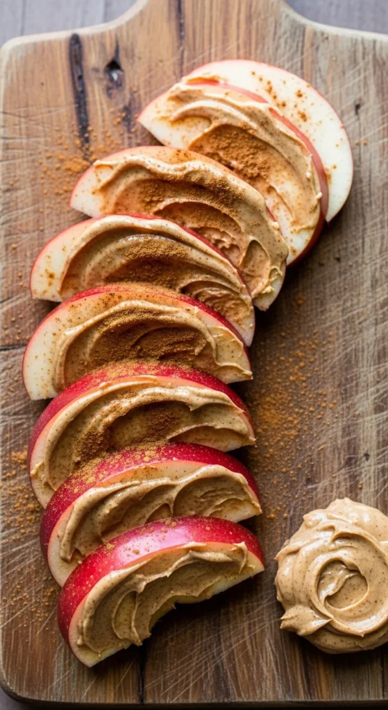 Apple Slices with Almond Butter