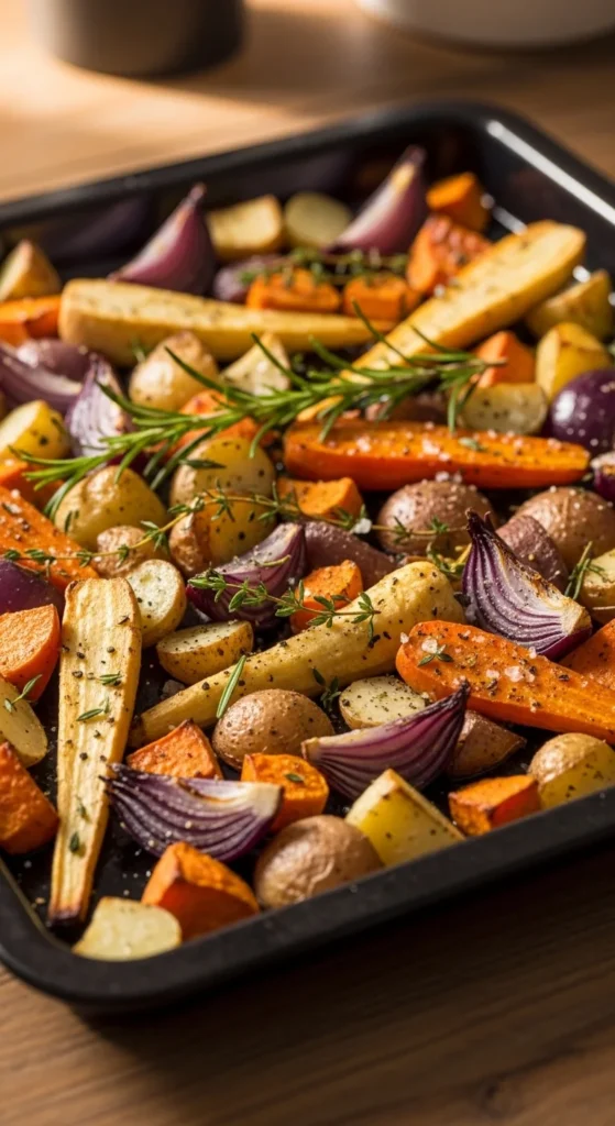 Baked Root Vegetable Medley