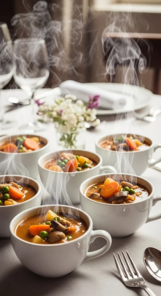 Hearty Vegetable Stew Cups