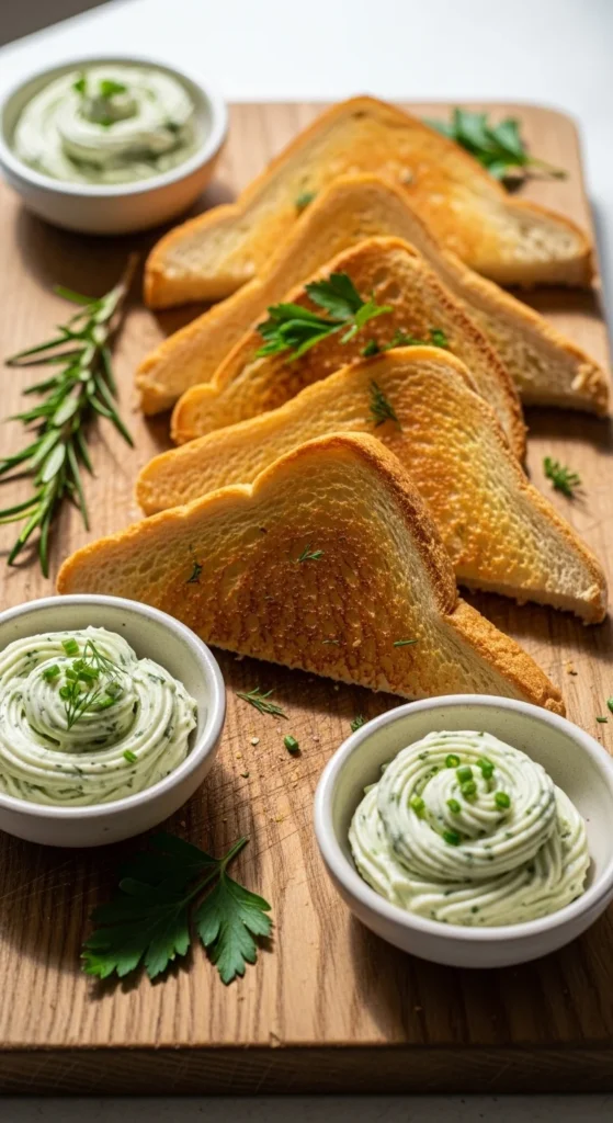 Herb Butter Toast Bar