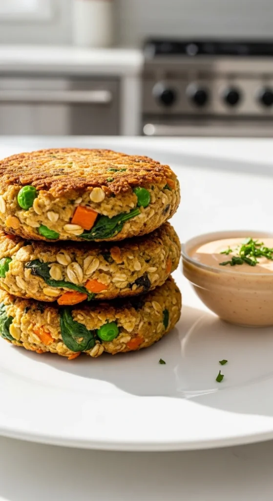 Savory Oat and Veggie Patties