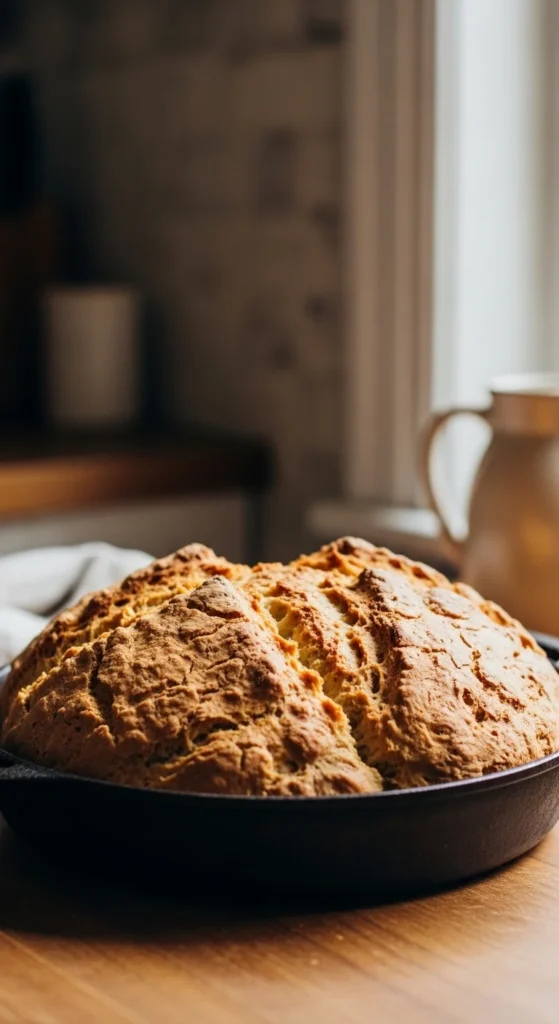 Skillet-Style Flat Soda Bread