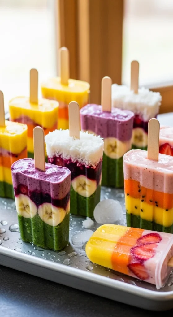 Smoothie Popsicles