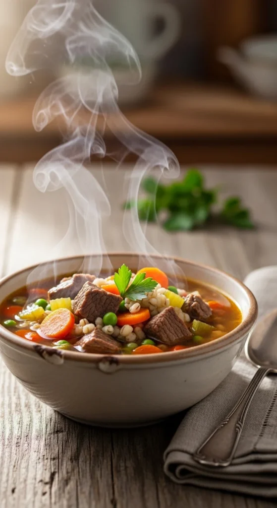 Beef and Barley Soup