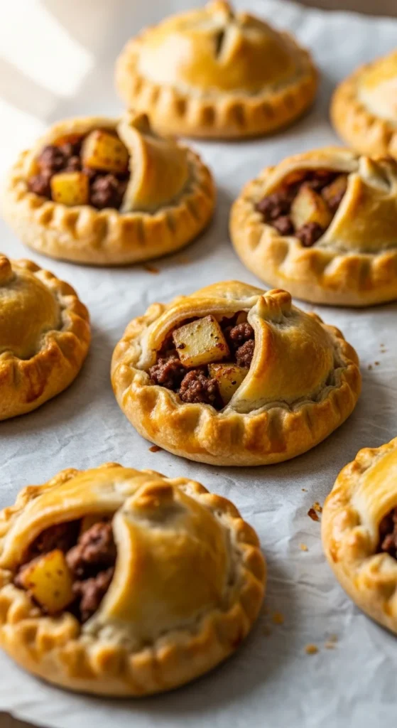 Beef and Potato Hand Pies