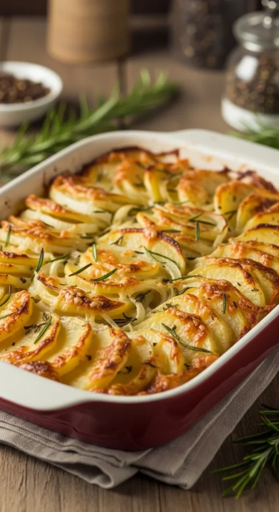 Potato and Onion Bake